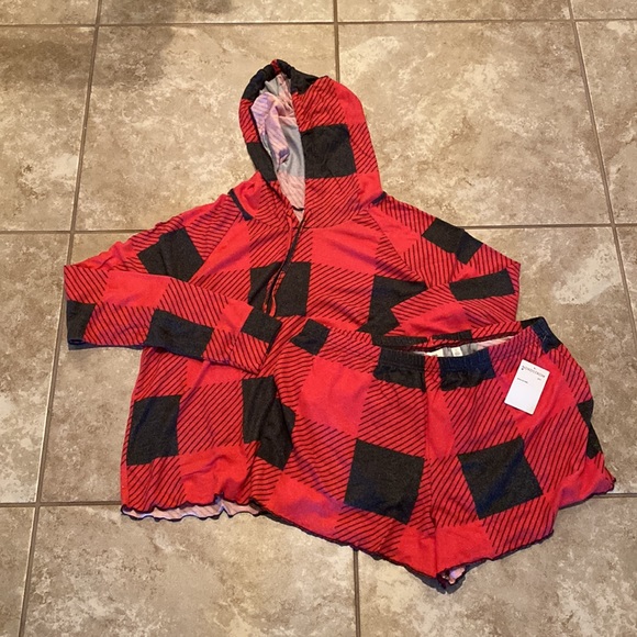 Super soft Nordstrom BP size medium buffalo check pj set - Picture 3 of 5